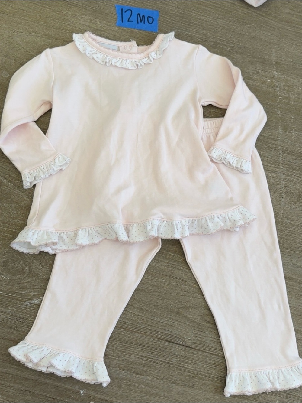 Squiggles pant set - size 12 mo